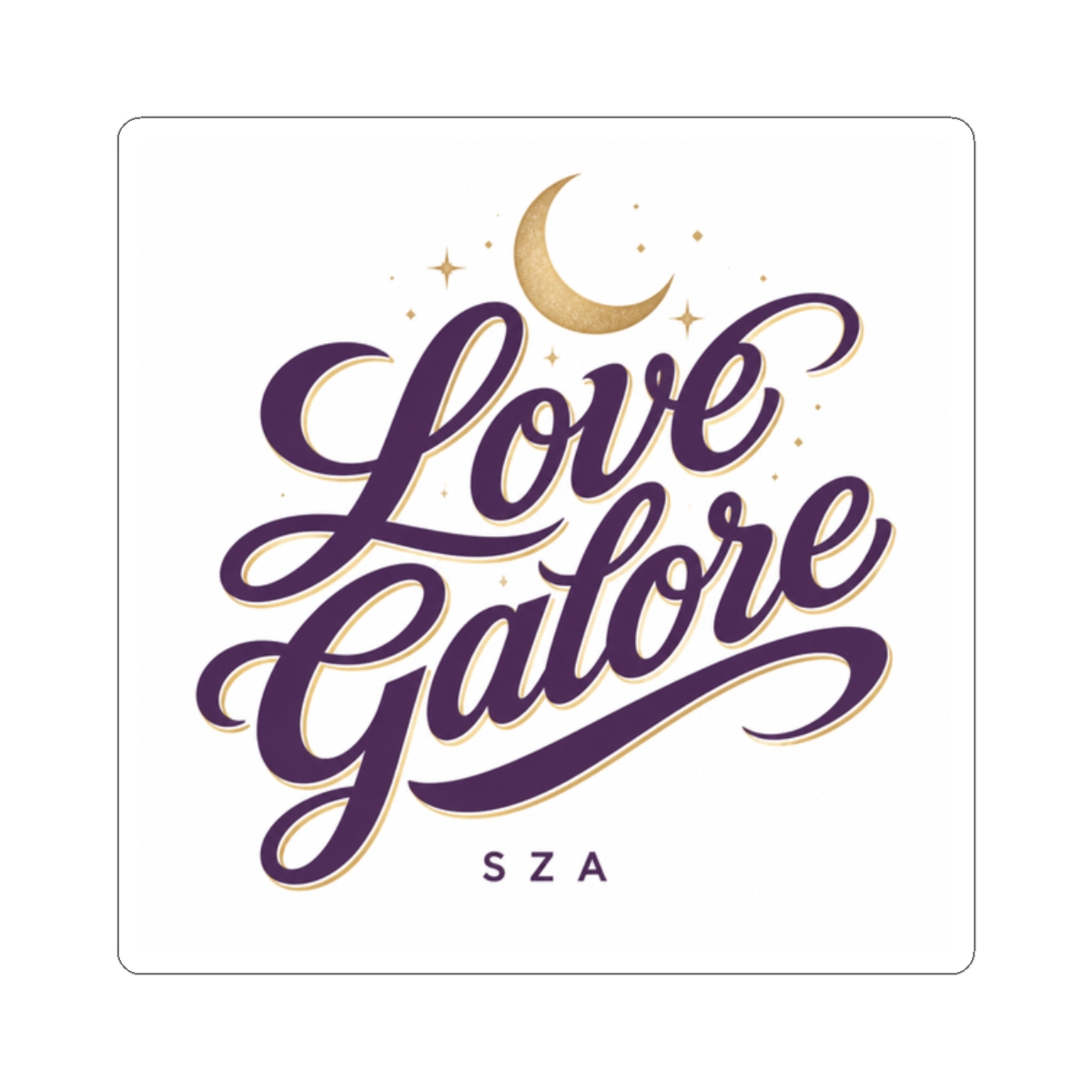 SZA "Love Galore" Sticker - Official stickers merchandise