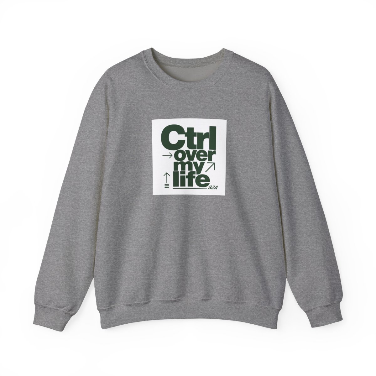 SZA "Ctrl over my life" Crewneck - Official sweatshirts merchandise
