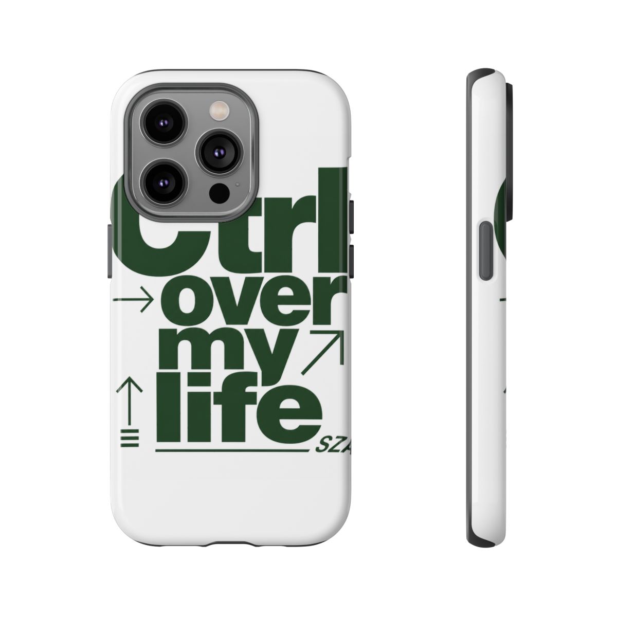 SZA "Ctrl over my life" Phone Case - alternate angle 5, merchandise