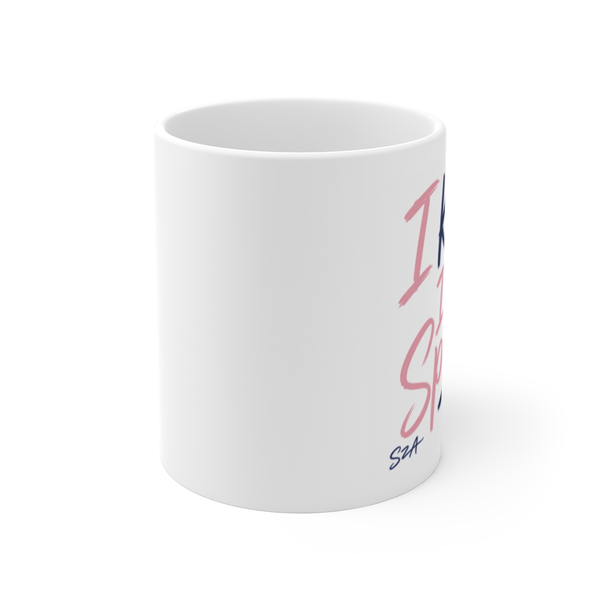 SZA "I Know I’m Special" White Mug - Official mugs merchandise