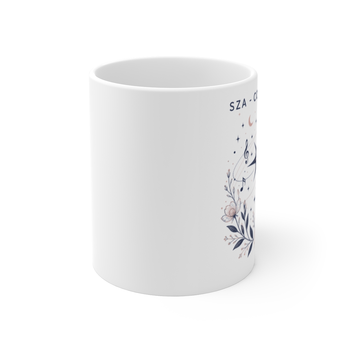 SZA "SZA - Cosmic Flow" White Mug - Official mugs merchandise