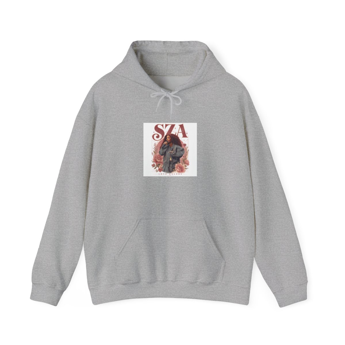 SZA " in a bold, retro serif font at the top. " Hoodie - Official hoodies merchandise