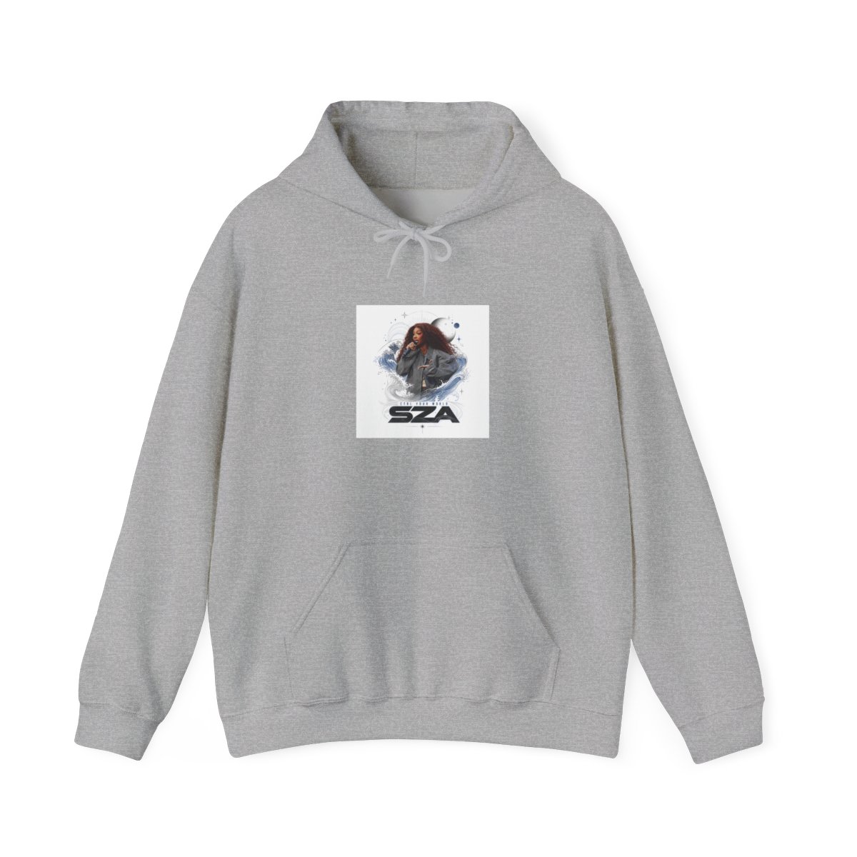 SZA " in bold, modern typography at the lower center. " Hoodie - Official hoodies merchandise