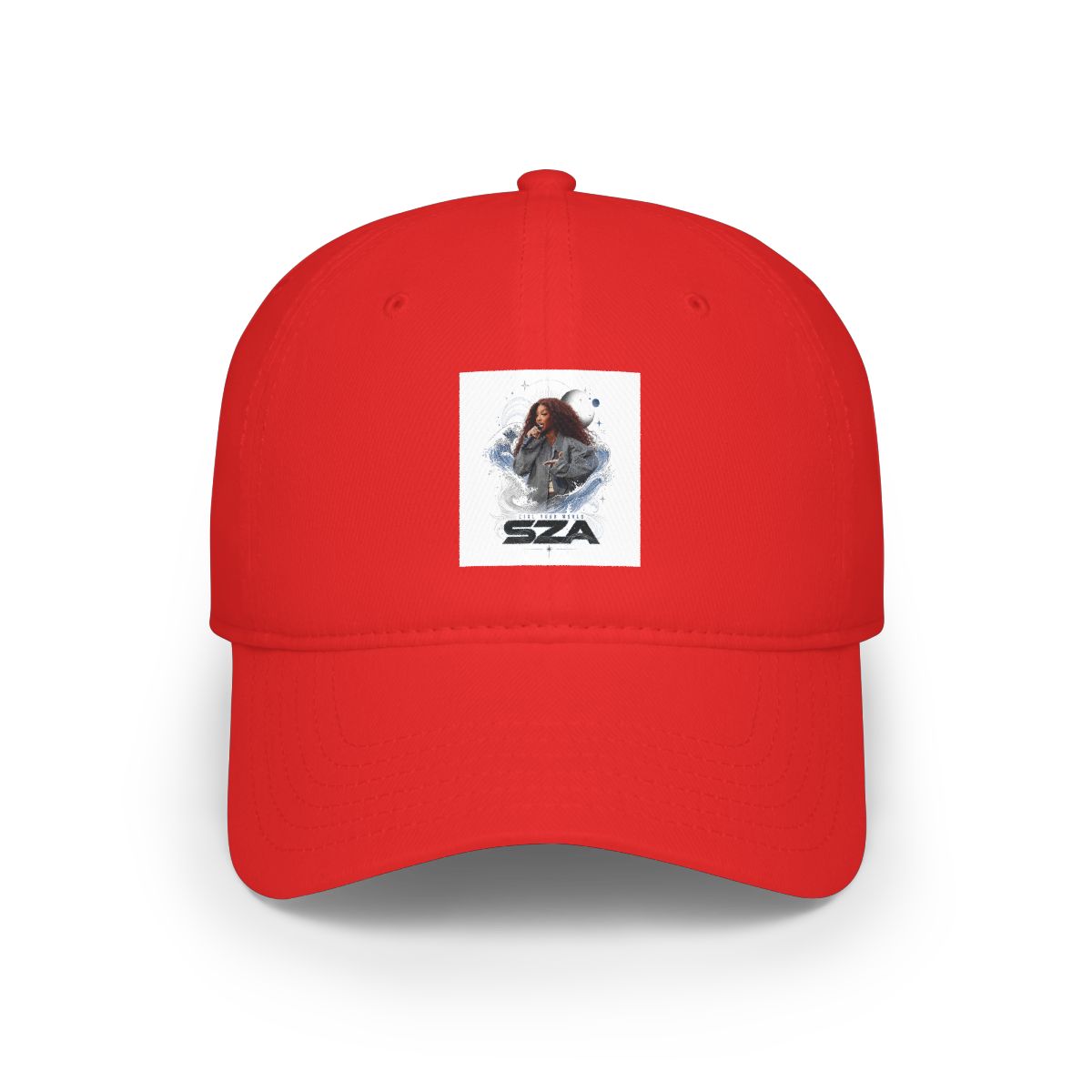SZA " in bold, modern typography at the lower center. " Hat - Official hats merchandise