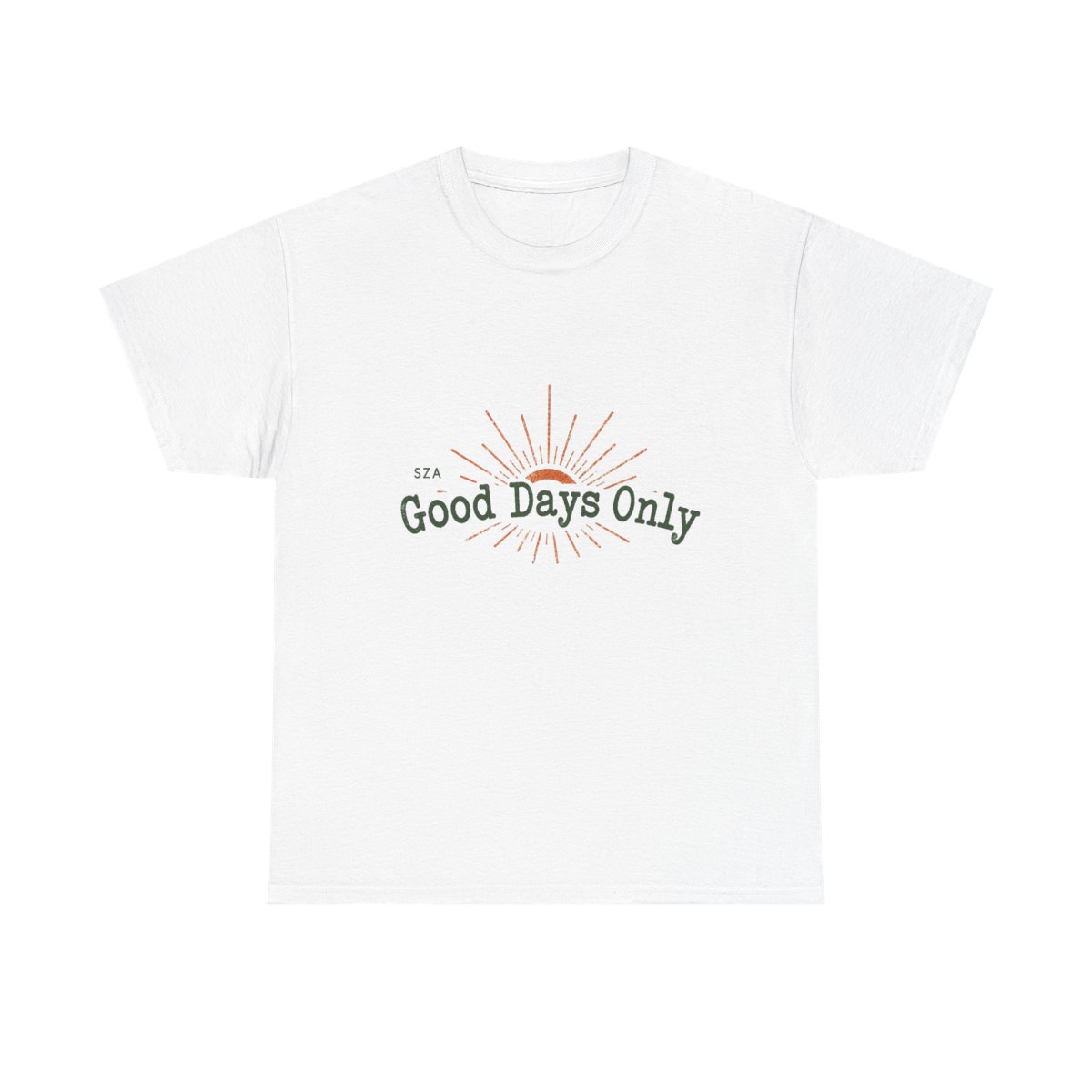 SZA "Good Days Only" Unisex Tee - Official t-shirts merchandise