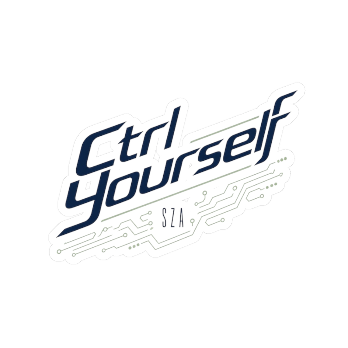 SZA "Ctrl Yourself" Sticker - Official stickers merchandise