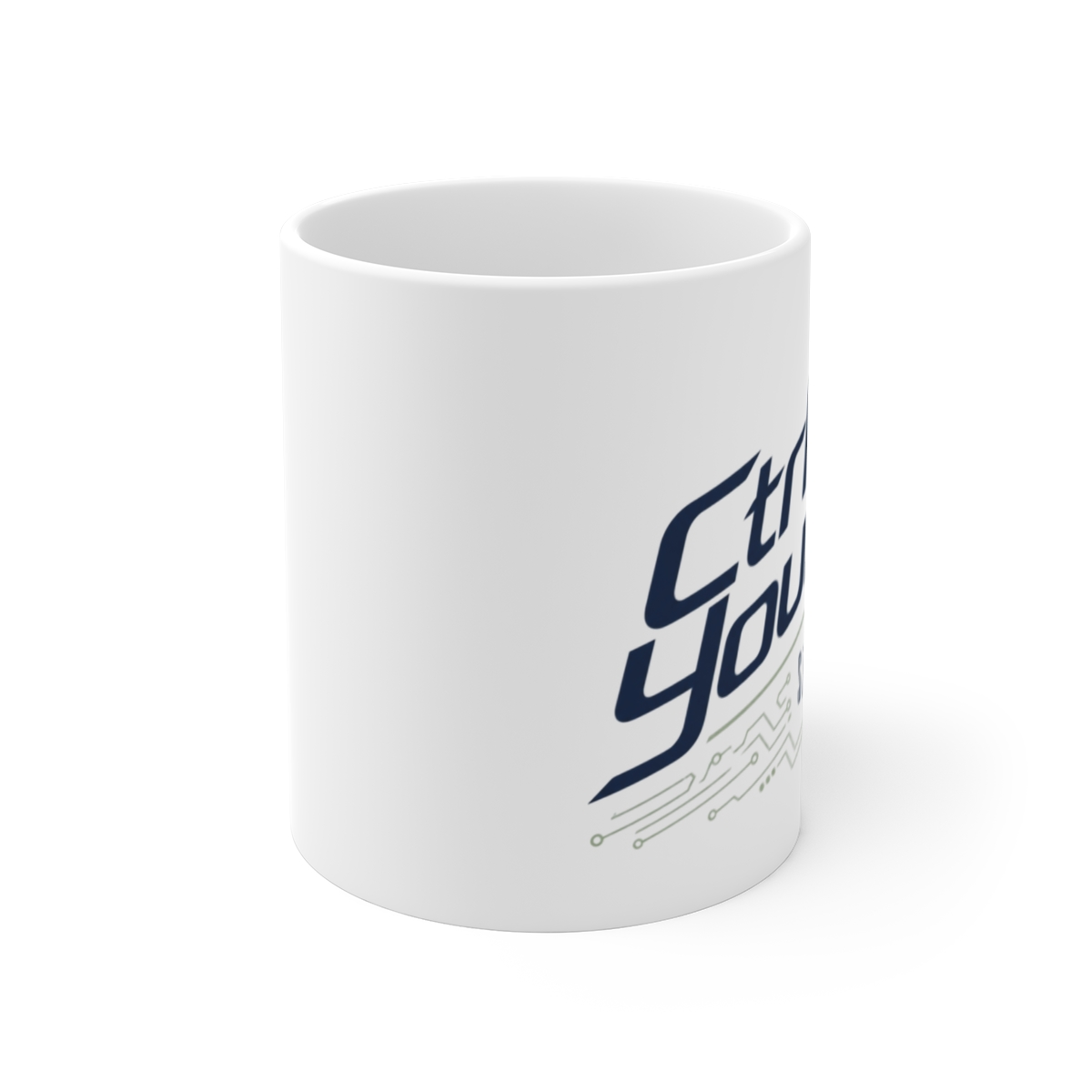 SZA "Ctrl Yourself" White Mug - Official mugs merchandise