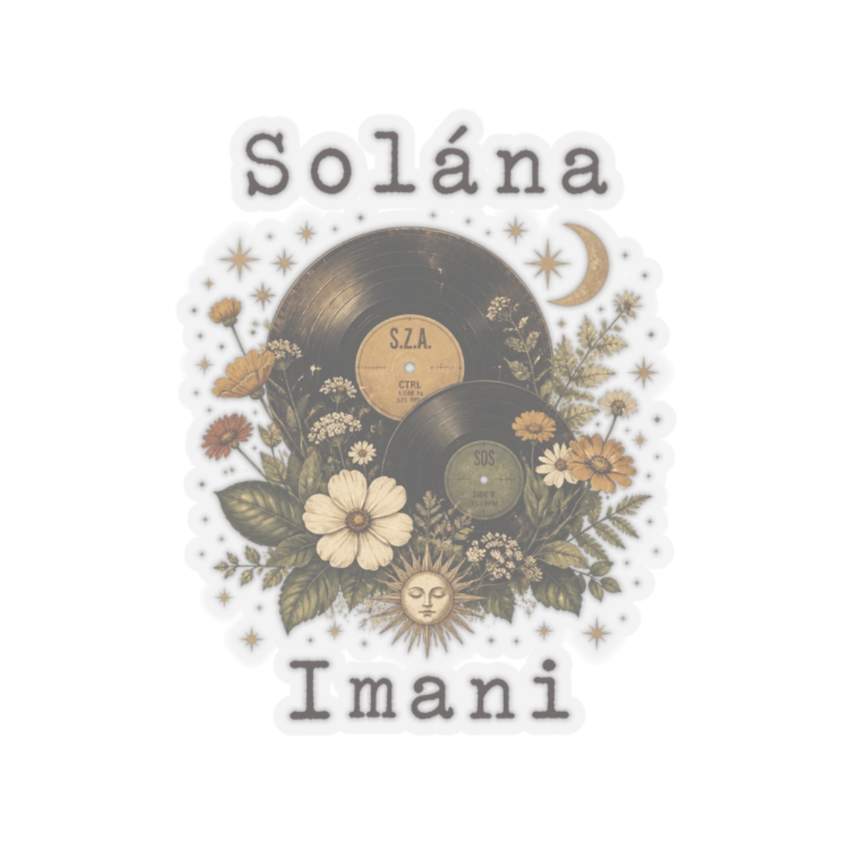 SZA "Solána" Sticker - Official stickers merchandise