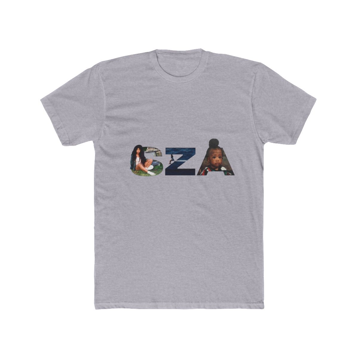 SZA SOS Album Art Letters Music Merch T Shirt - alternate angle 3, merchandise