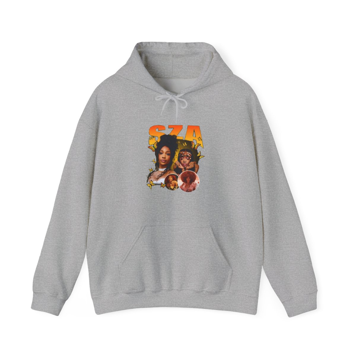 SZA Vintage R&B Collage Hoodie - Official hoodies merchandise