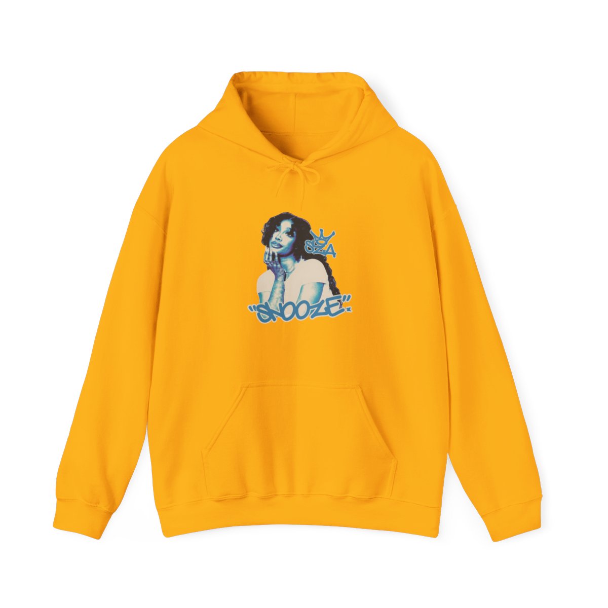SNOOZE by SZA fan art Hoodie - alternate angle 3, merchandise