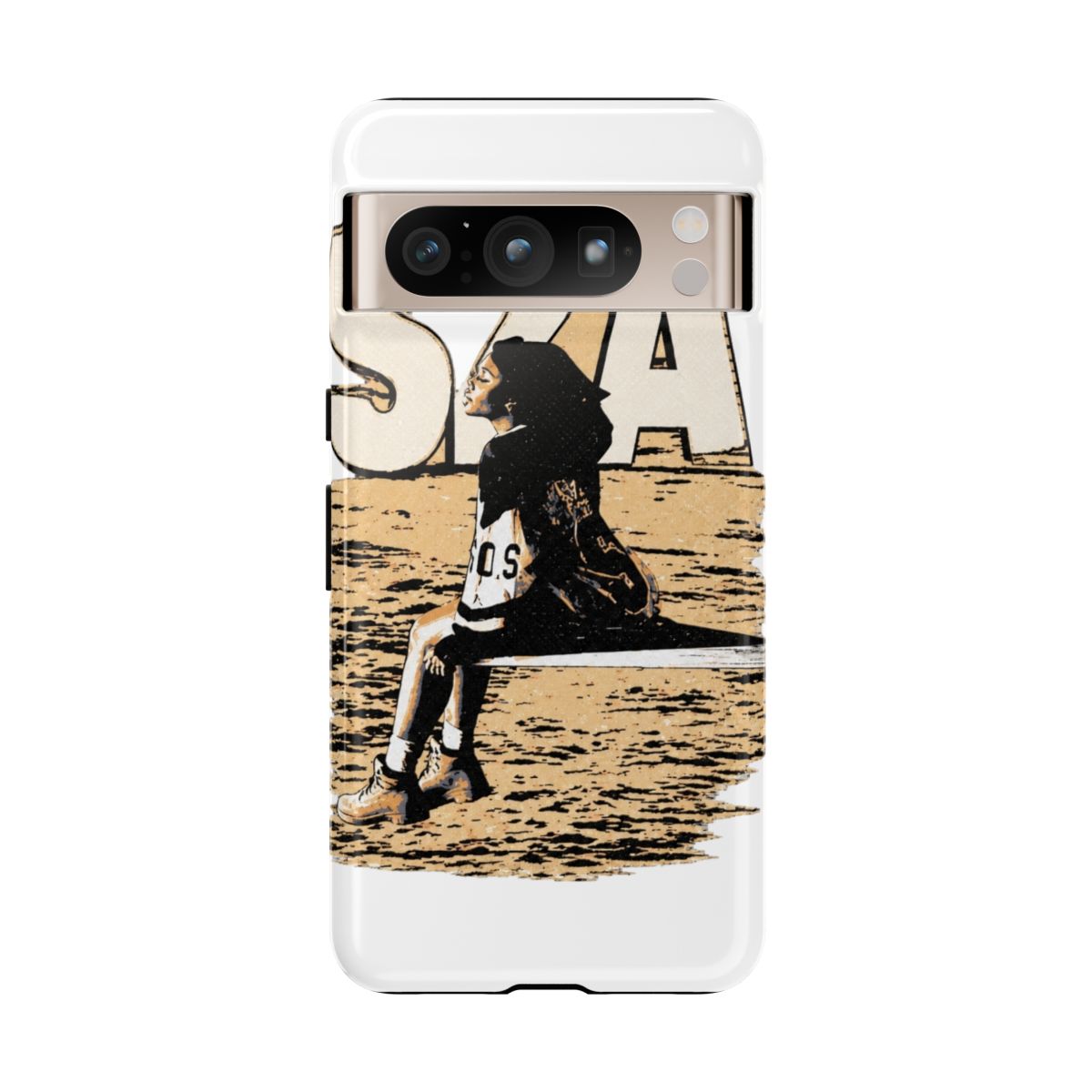 SZA - SOS vintage version Phone Case - alternate angle 2, merchandise