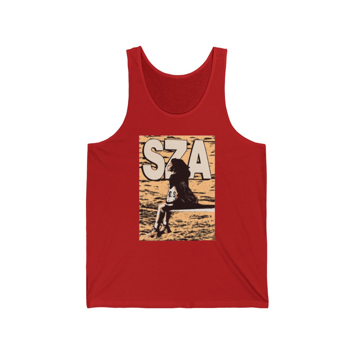 SZA - SOS vintage version Tank Top - Official tank-tops merchandise