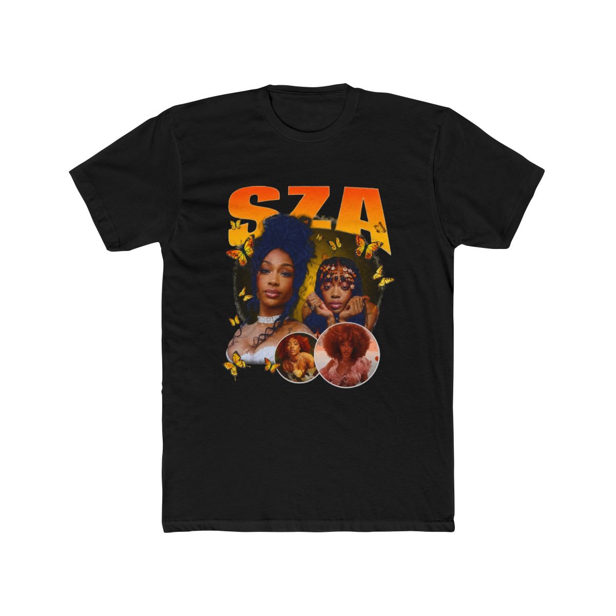 SZA Vintage R&B Collage T Shirt