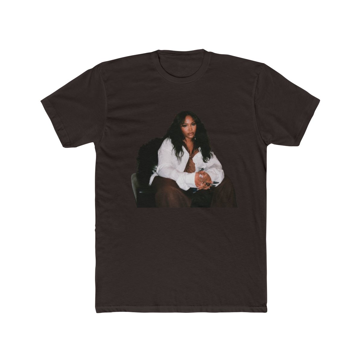 SZA R&B Music Star Fan Tribute Long Sleeve T Shirt - alternate angle 2, merchandise