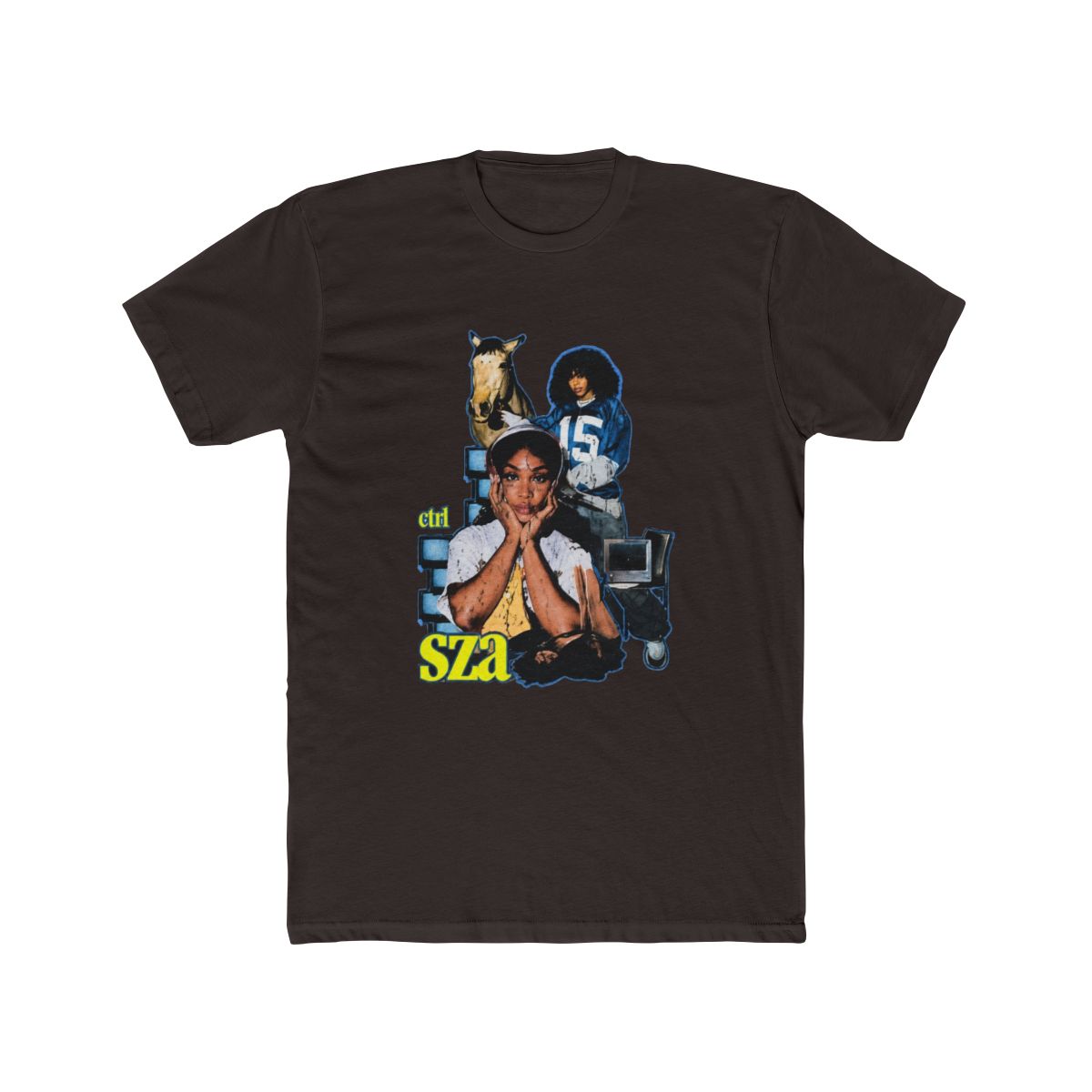 SZA Ctrl Album Aesthetic Tribute T Shirt - SZA official T-Shirts merch
