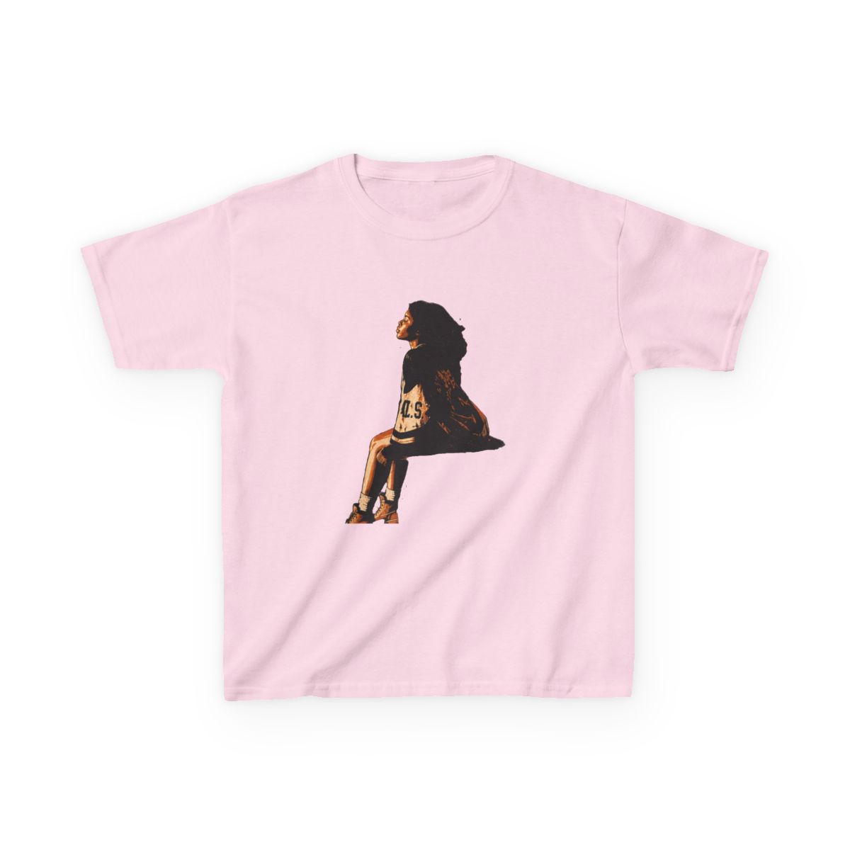 SZA - SOS vintage version Kids T-Shirt - alternate angle 3, merchandise