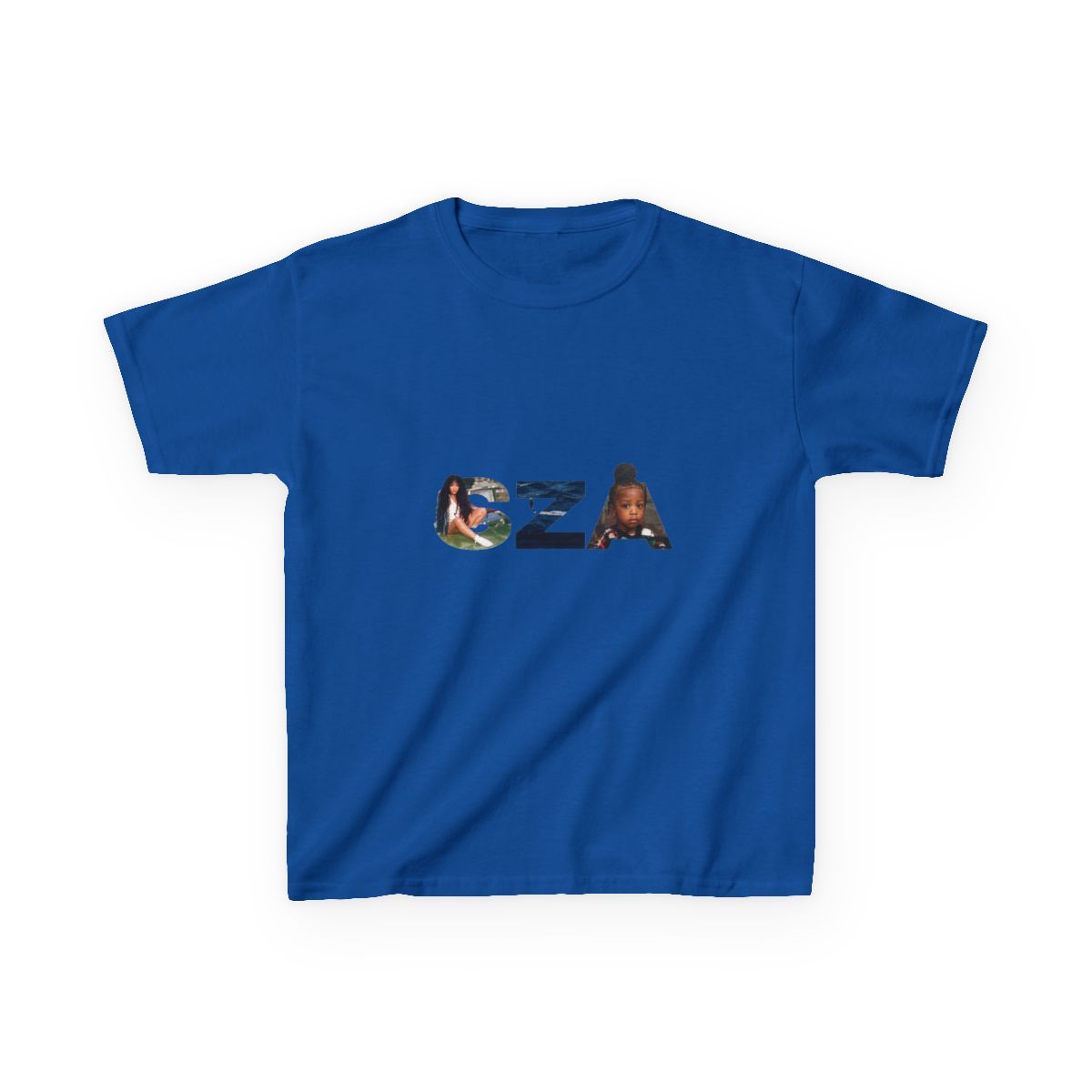 SZA SOS Album Art Letters Music Merch Kids T-Shirt - alternate angle 4, merchandise