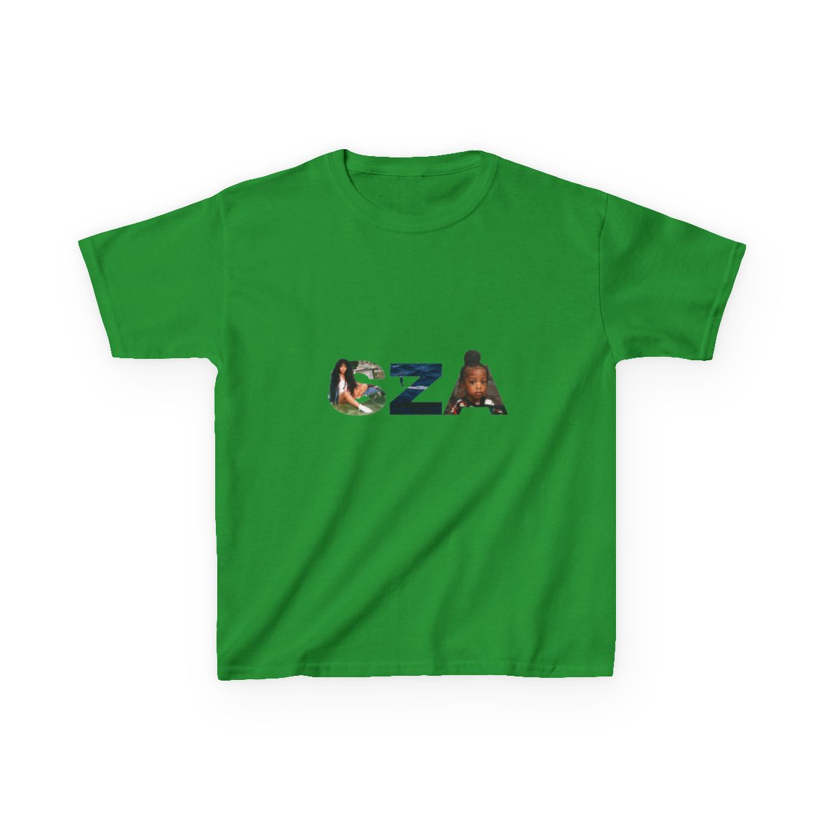 SZA SOS Album Art Letters Music Merch Kids T-Shirt - alternate angle 2, merchandise