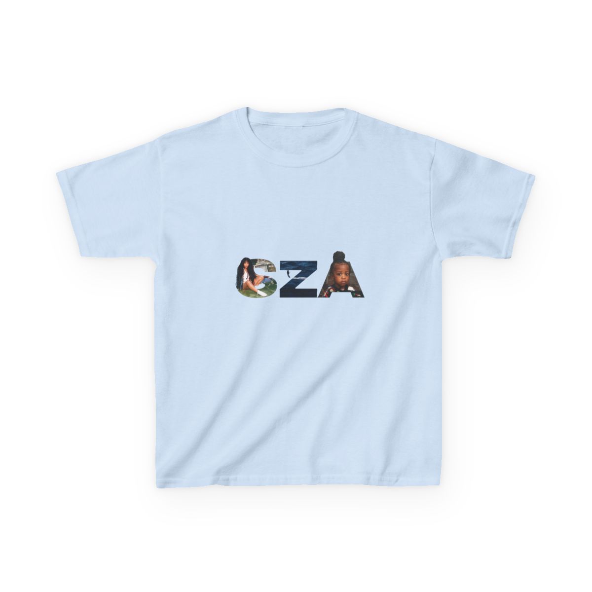 SZA SOS Album Art Letters Music Merch Kids T-Shirt - alternate angle 3, merchandise