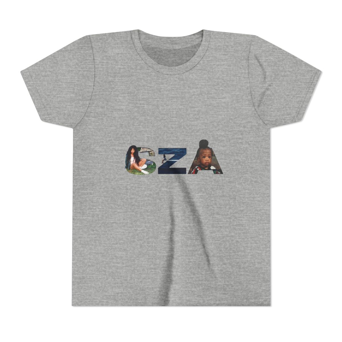 SZA SOS Album Art Letters Music Merch Kids T Shirt